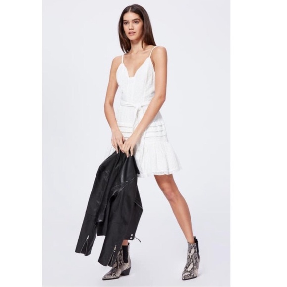 PAIGE Dresses & Skirts - PAIGE Nahla Ruffle Eyelet Dress